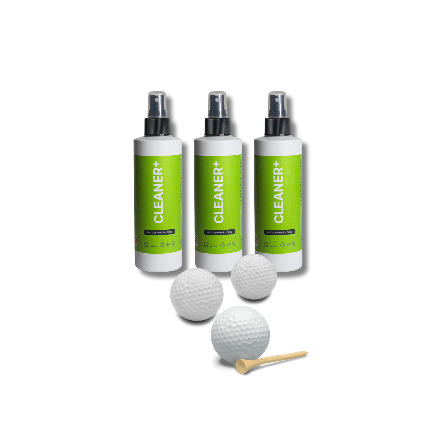 Eco-friendly Golf Club Polish & Rust-remover Solution | 8 fl oz